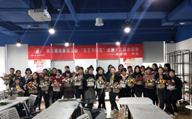 曲江建设集团工会“花艺与插花”主题才艺展示活动