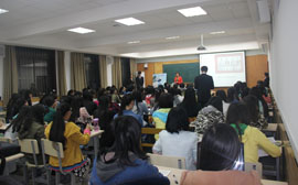 “英莱特礼仪校园行”走进陕西师范大学啦
